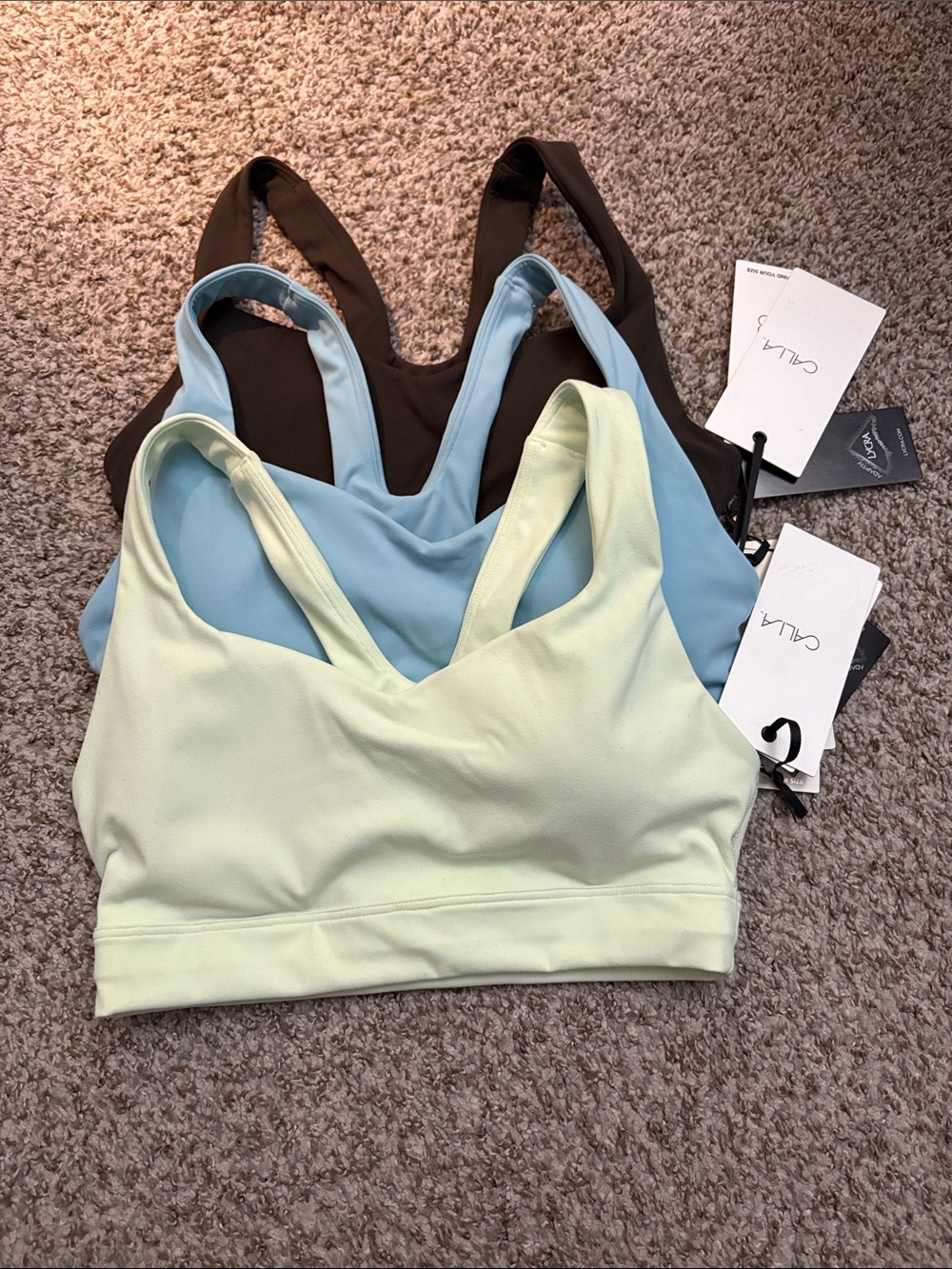 NWT 3 Pairs of CALIA Women's Inspire Medium Support Bras